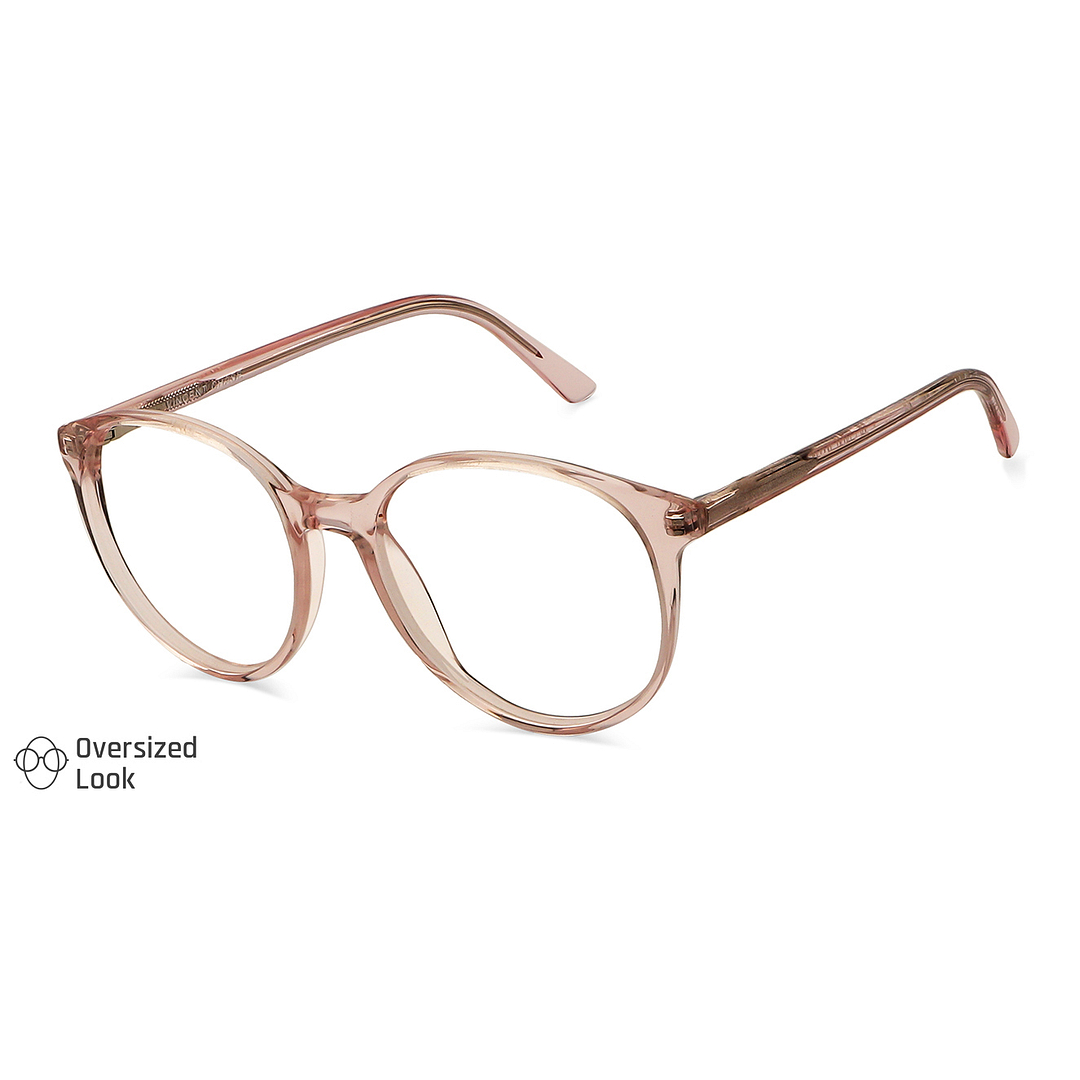 Vincent Chase Online Pink Transparent Full Rim Round right side