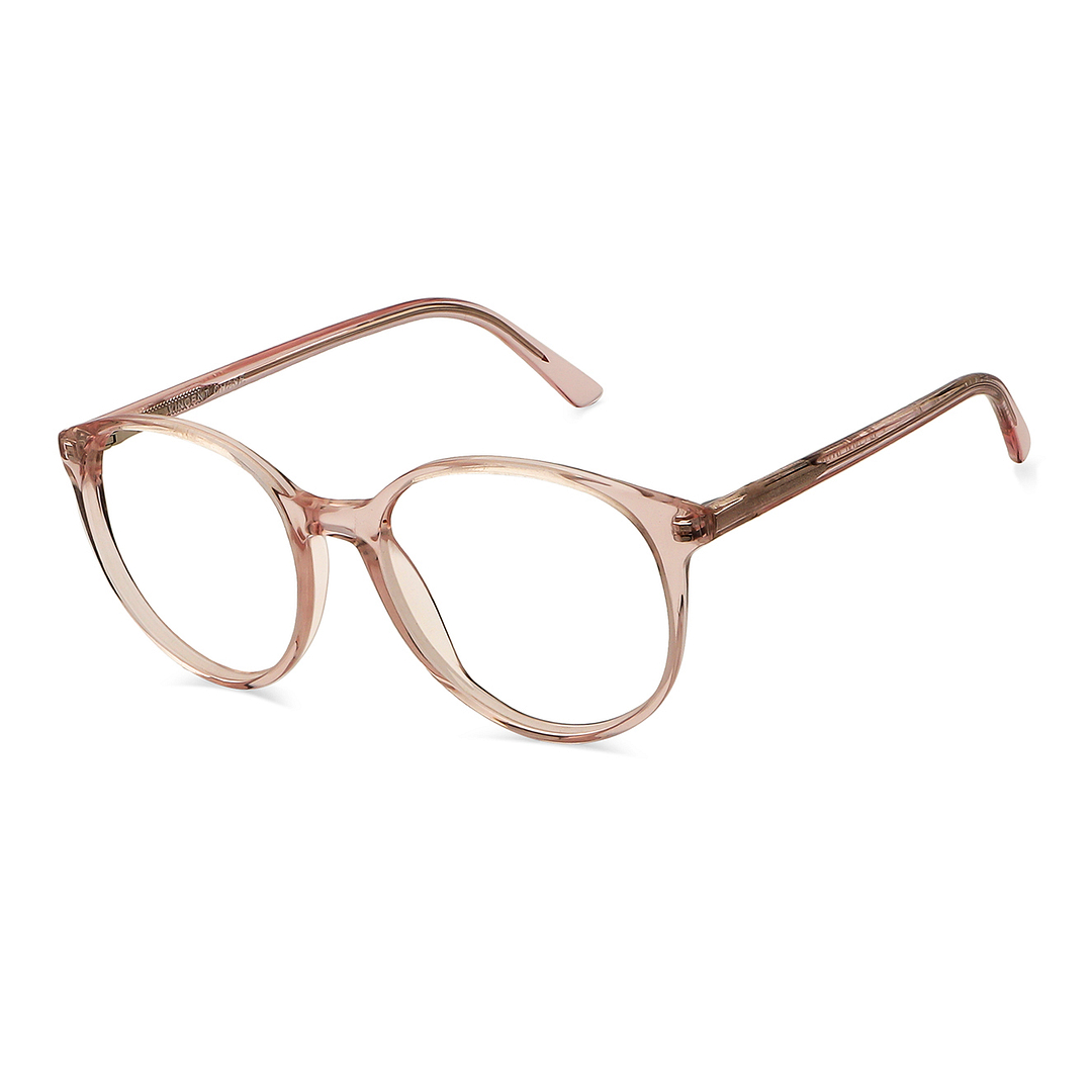 Vincent Chase Online Pink Transparent Full Rim Round right side