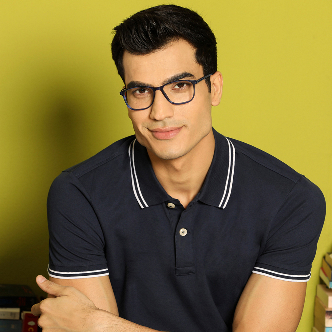 Vincent Chase Online Blue Transparent Full Rim Square right side