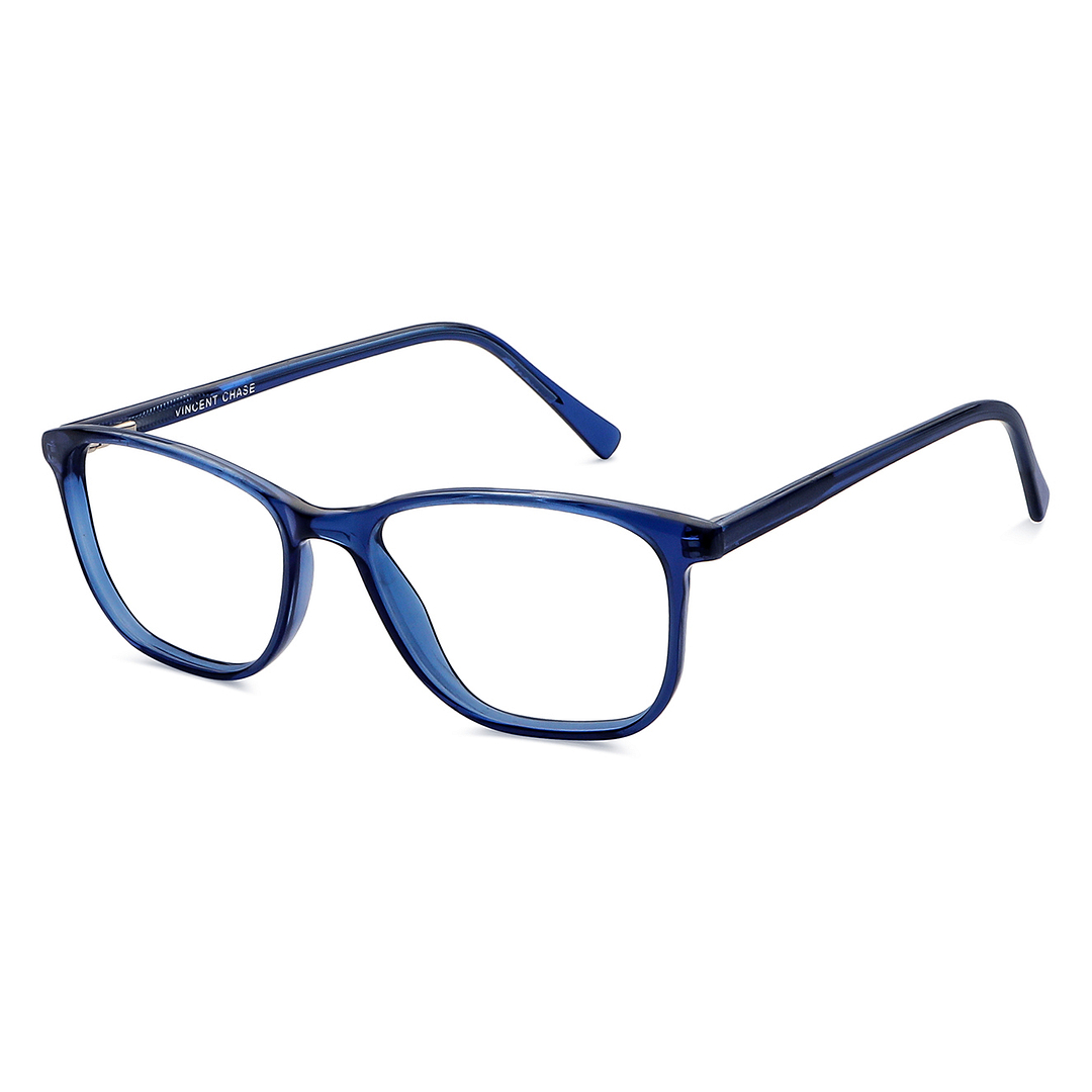 Vincent Chase Online Blue Transparent Full Rim Square right side