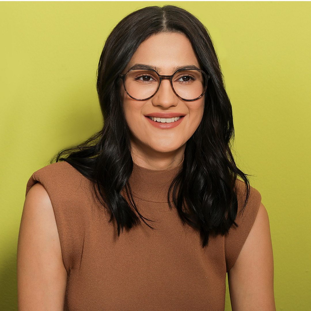 Vincent Chase Online Light Brown Full Rim Geometric left side