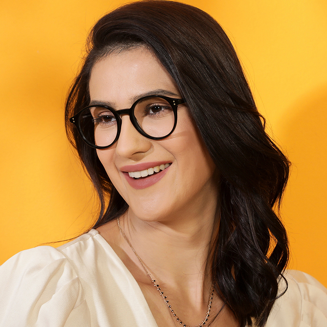 Vincent Chase Online Black Full Rim Round left side