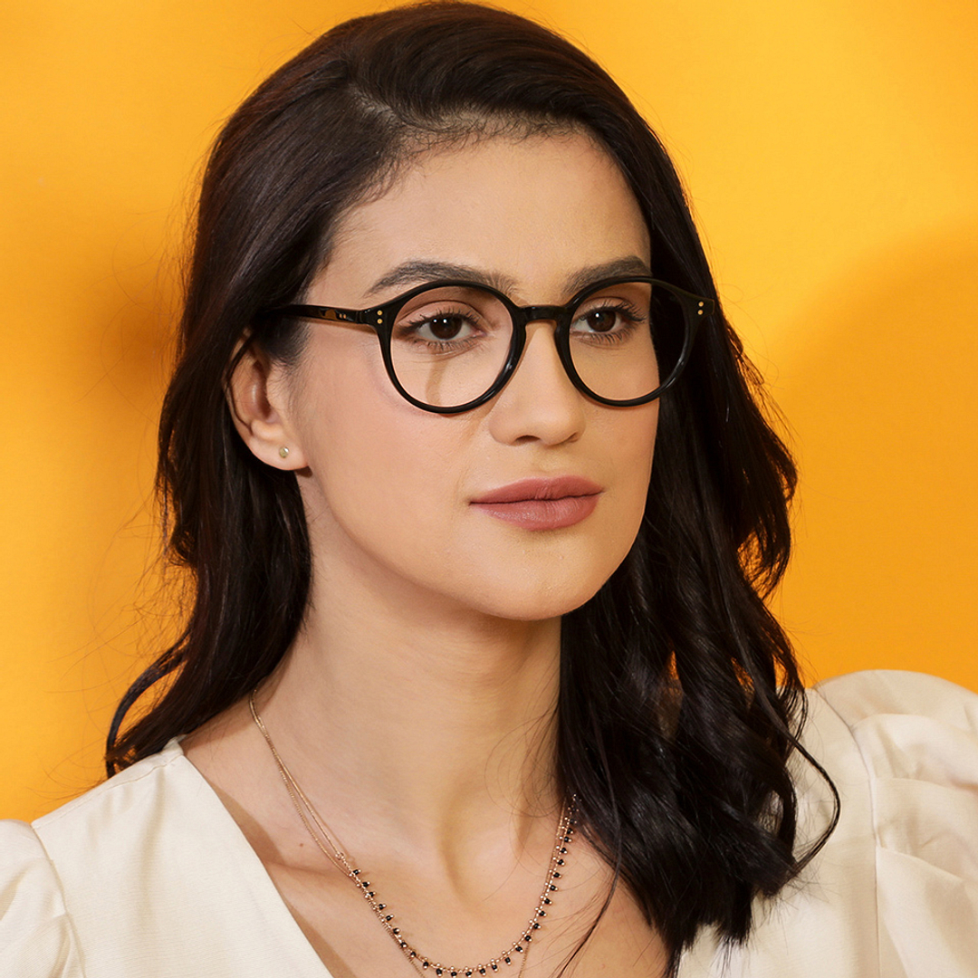 Vincent Chase Online Black Full Rim Round right side