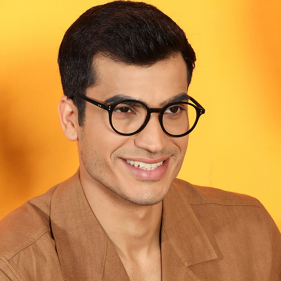 Vincent Chase Online Black Full Rim Round right side