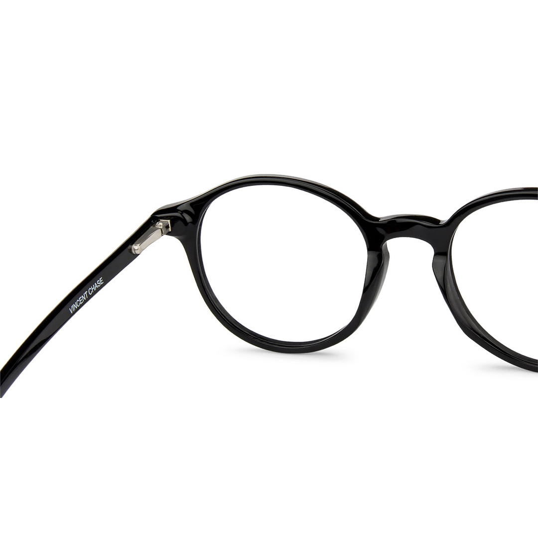 Vincent Chase Online Black Full Rim Round right side