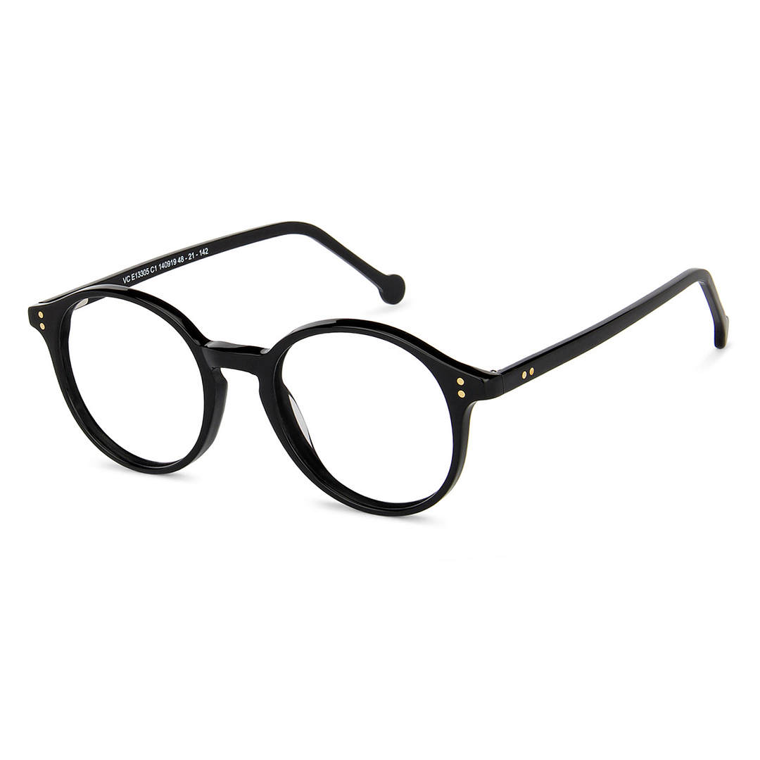Vincent Chase Online Black Full Rim Round right side