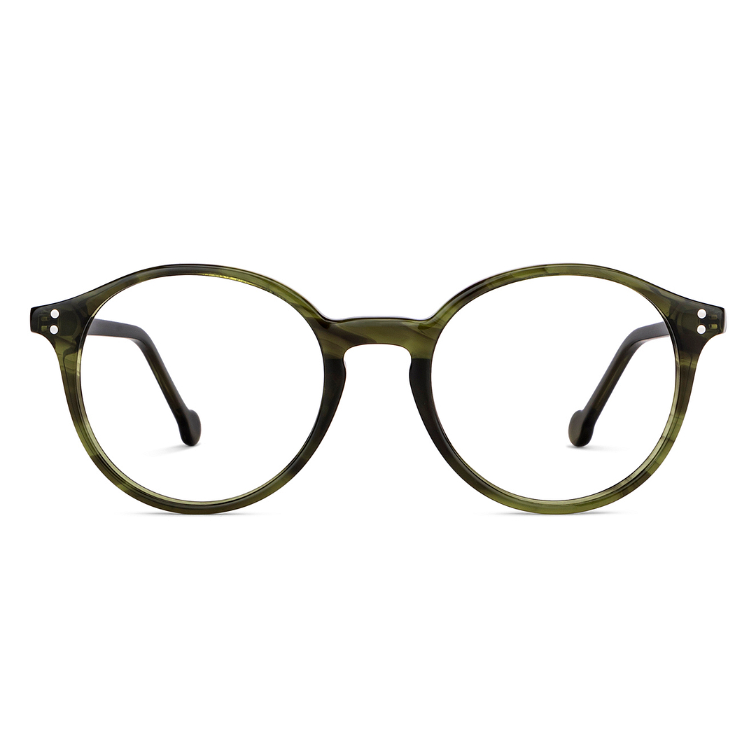 Vincent Chase Online Green Transparent Full Rim Round left side