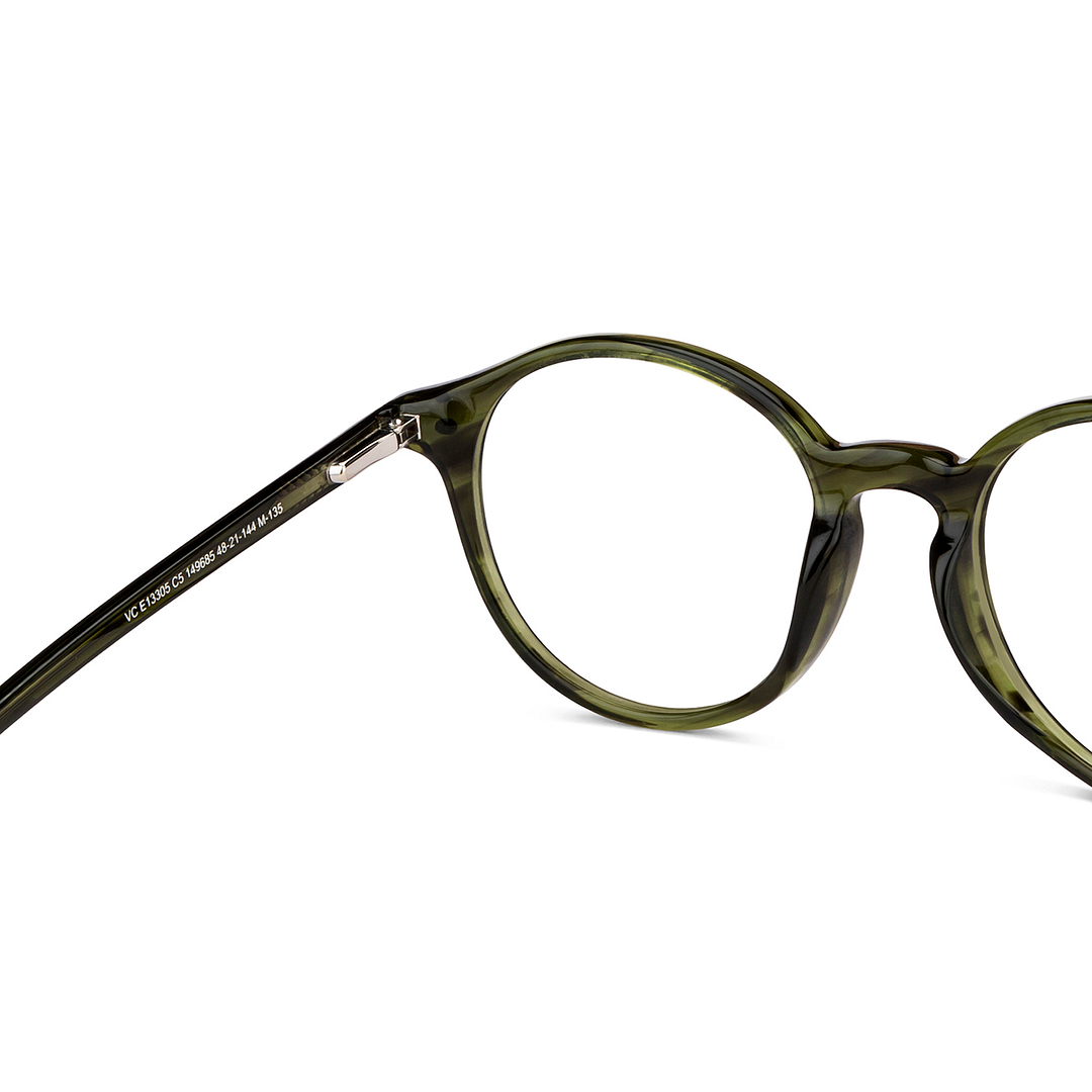 Vincent Chase Online Green Transparent Full Rim Round right side