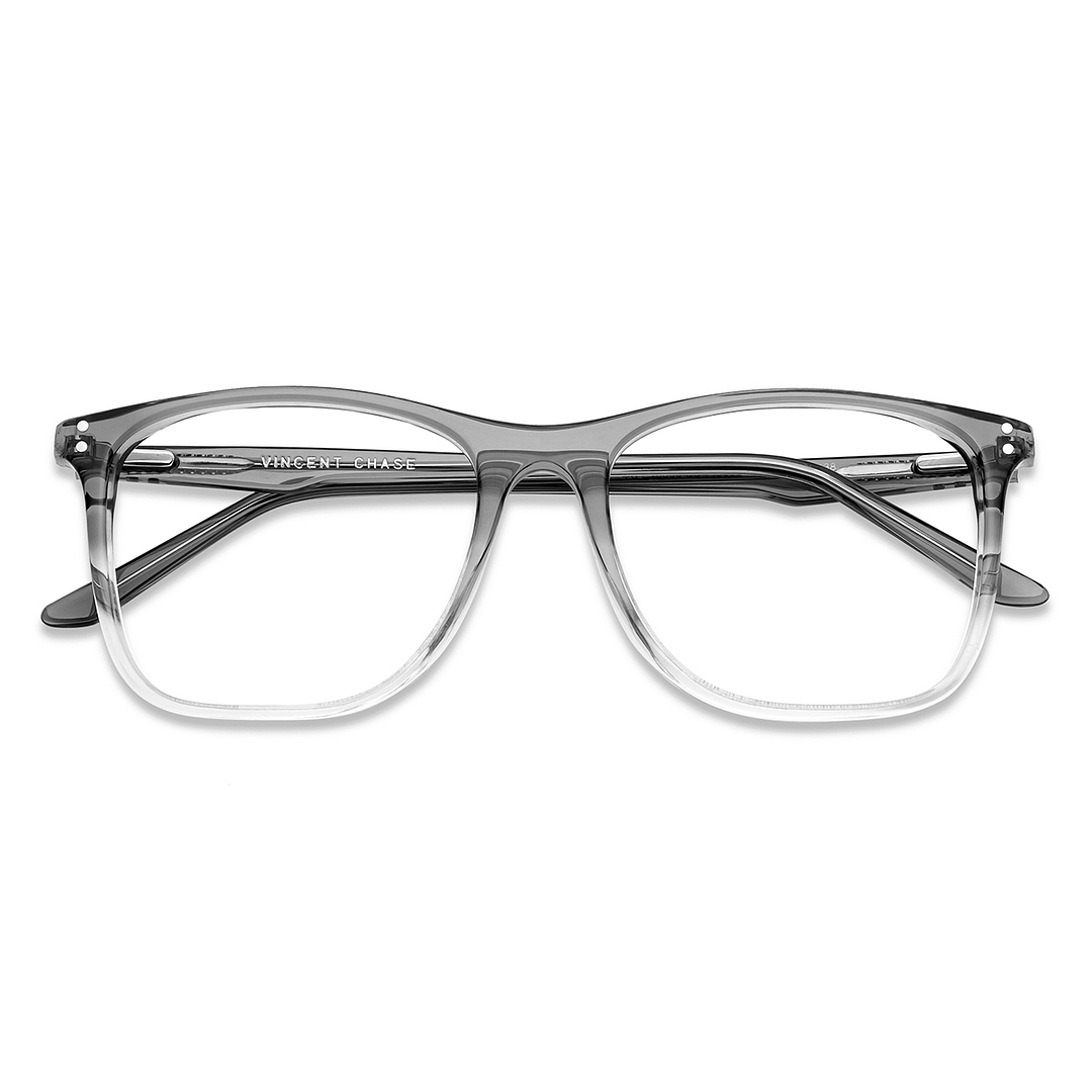 Vincent Chase Online Gray Transparent Full Rim Square left side