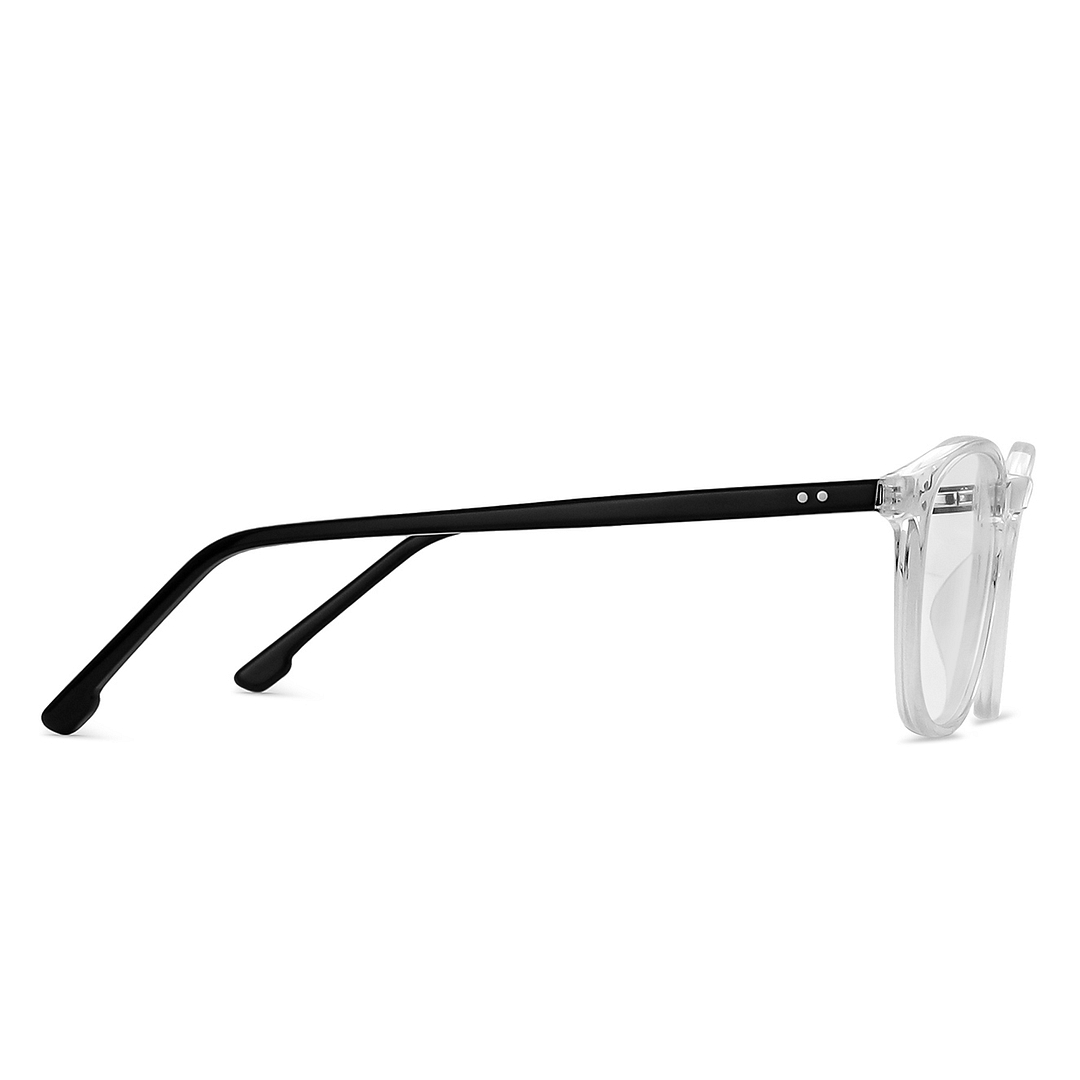 Vincent Chase Online Crystal Transparent Full Rim Round left side