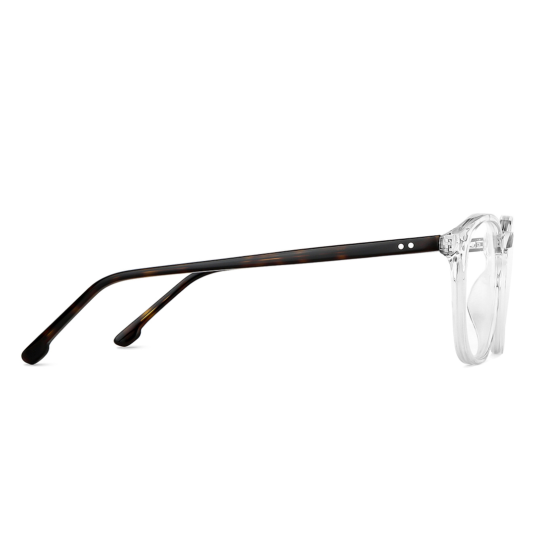 Vincent Chase Online Crystal Transparent Full Rim Round left side