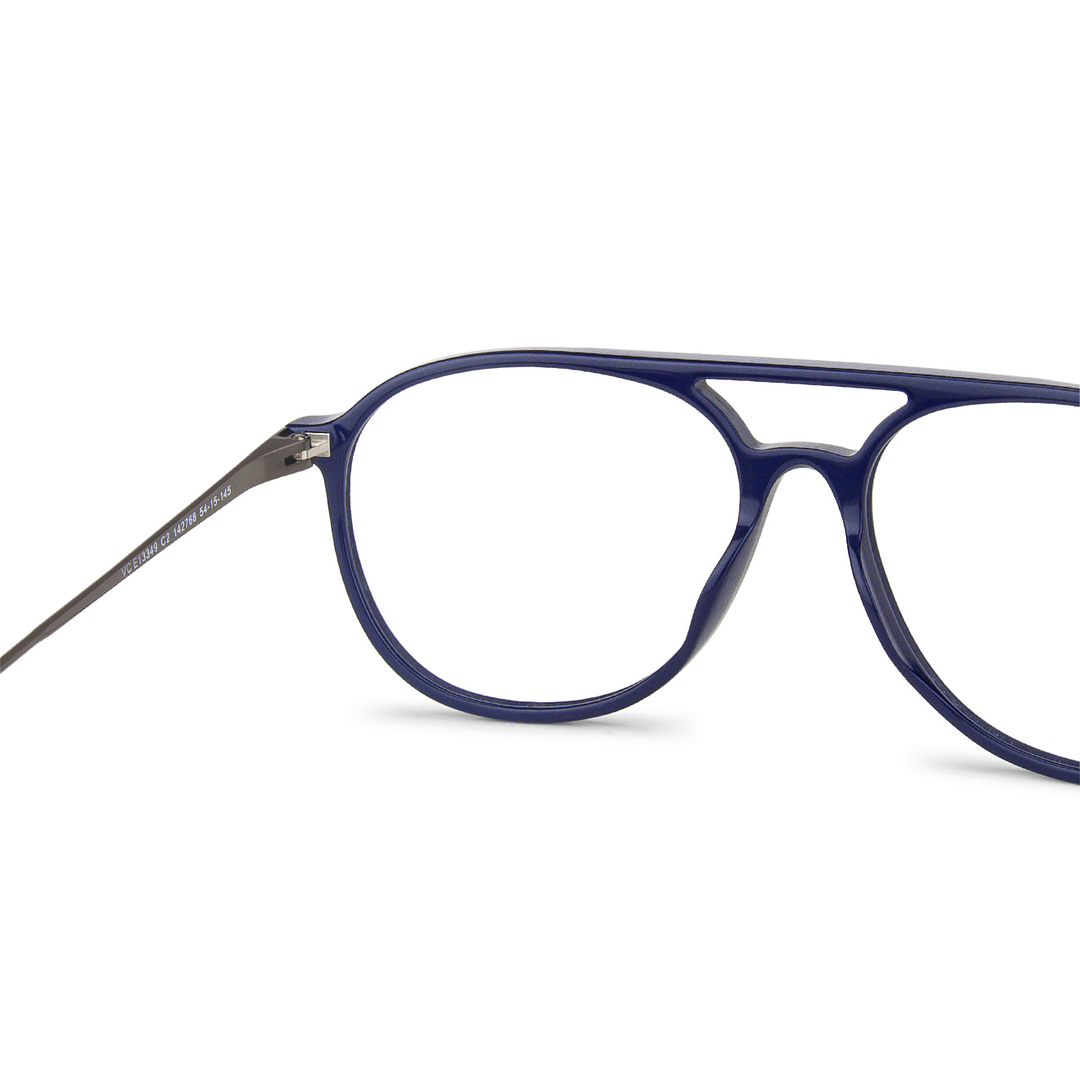 Vincent Chase Online Sky Blue Full Rim Aviator right side