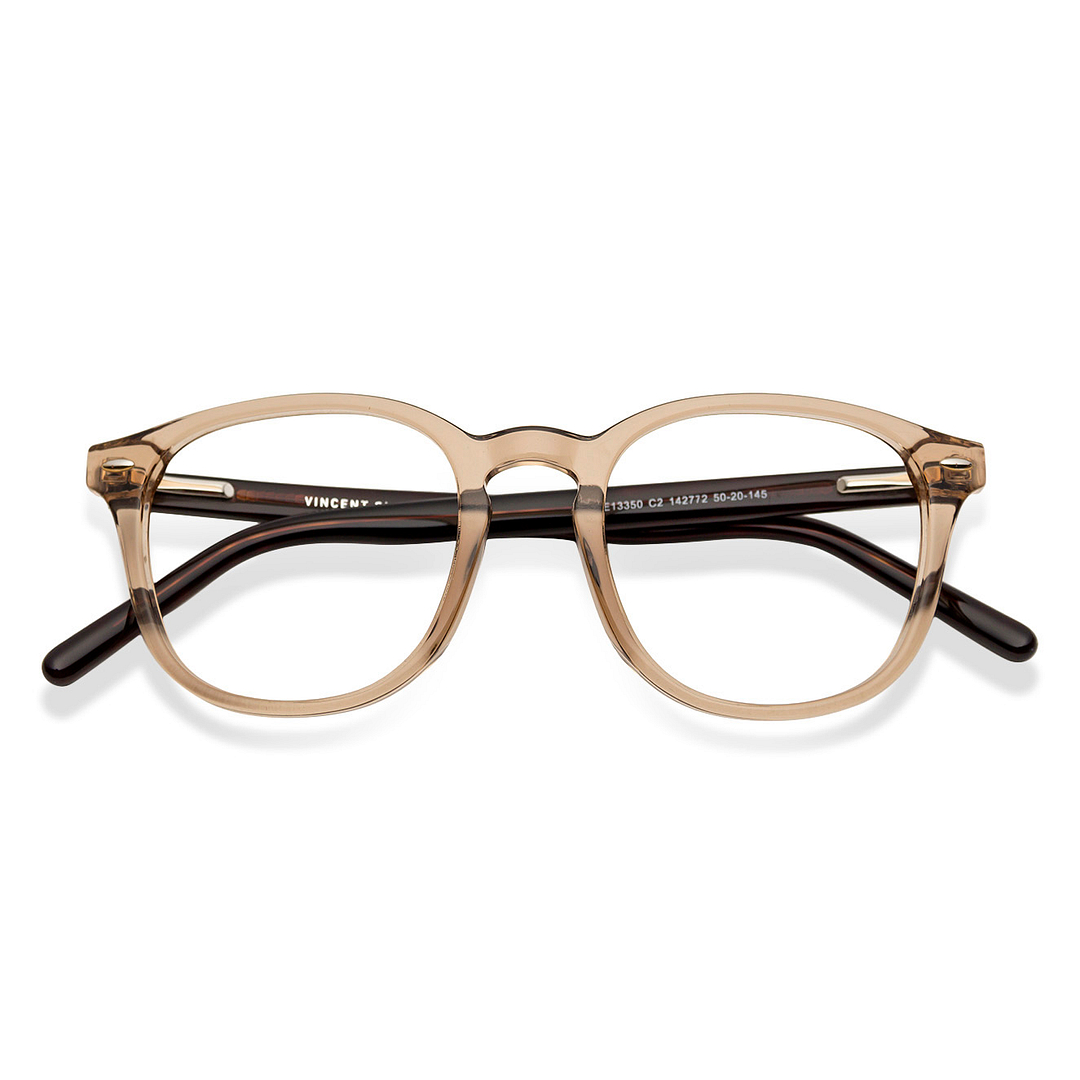 Vincent Chase Online Brown Transparent Full Rim Square left side