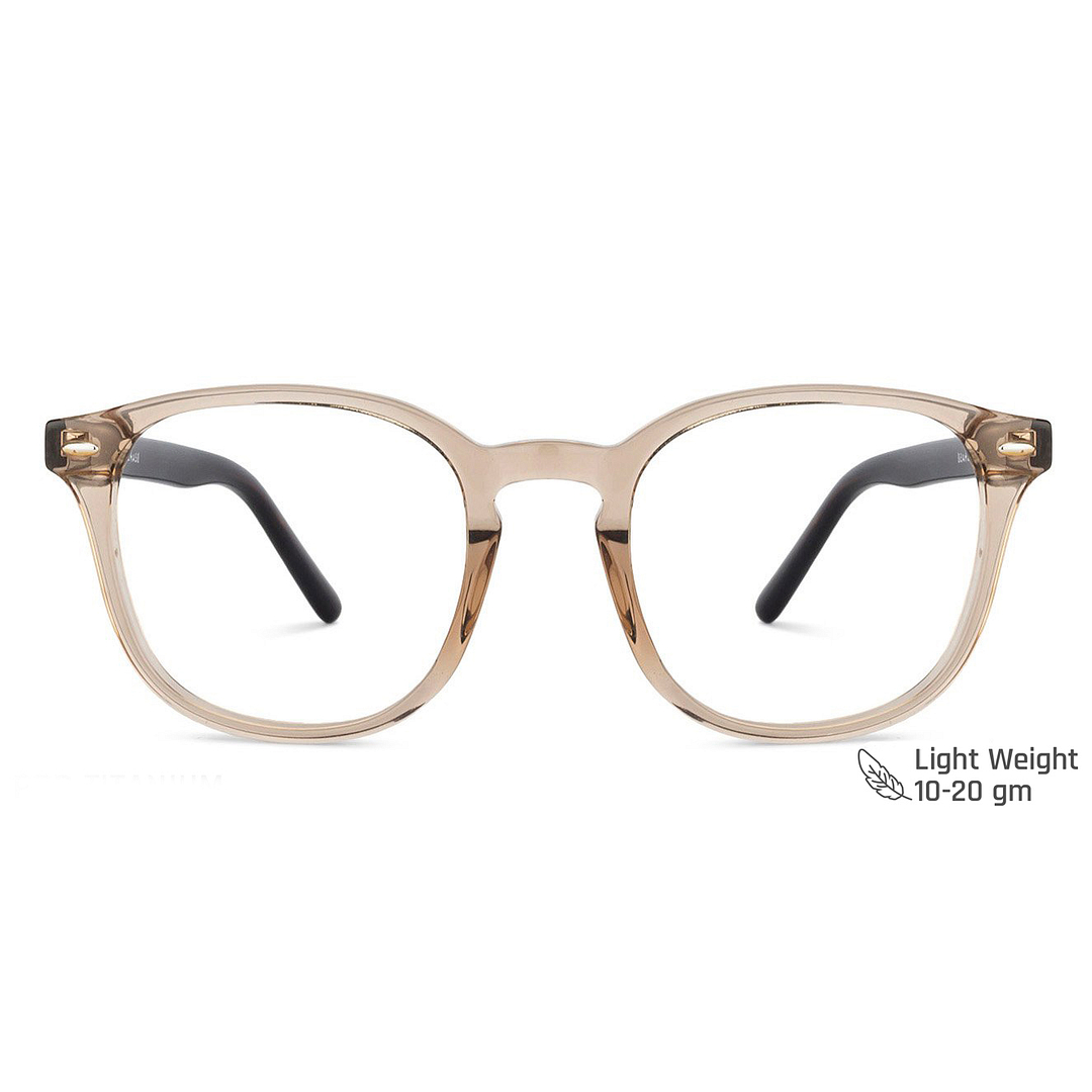 Vincent Chase Online Brown Transparent Full Rim Square left side