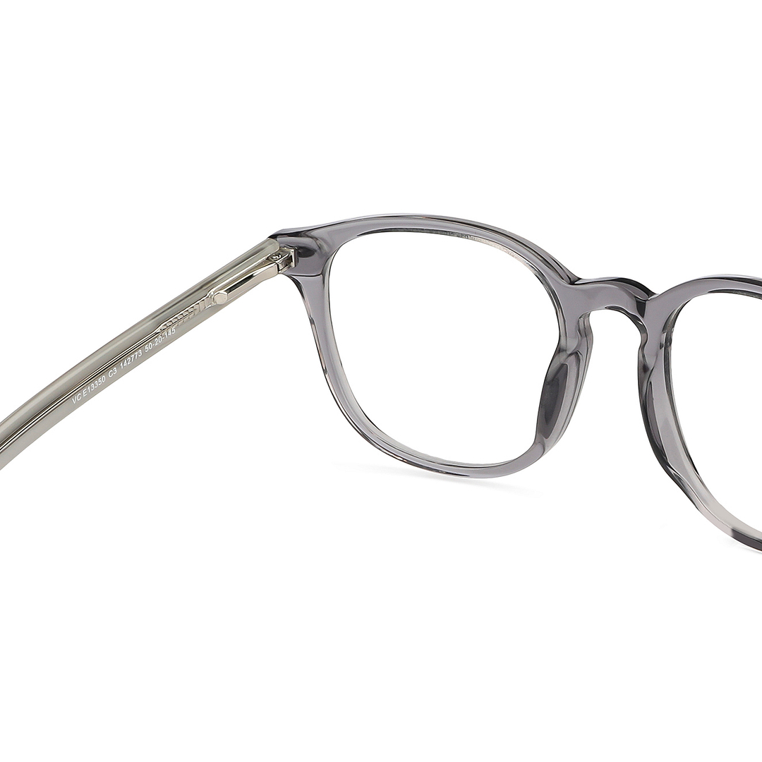 Vincent Chase Online Gray Transparent Full Rim Square right side