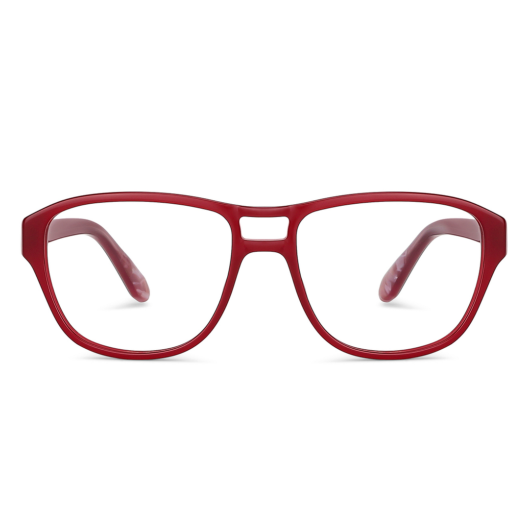 Vincent Chase Online Red Full Rim Aviator left side