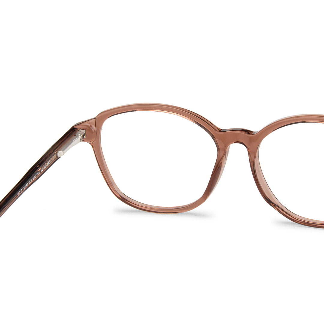 Vincent Chase Online Brown Transparent Full Rim Square right side