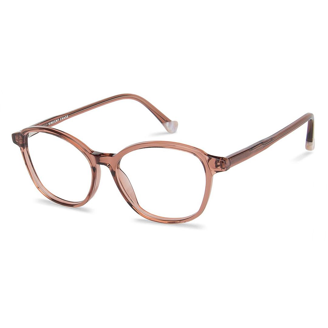 Vincent Chase Online Brown Transparent Full Rim Square right side