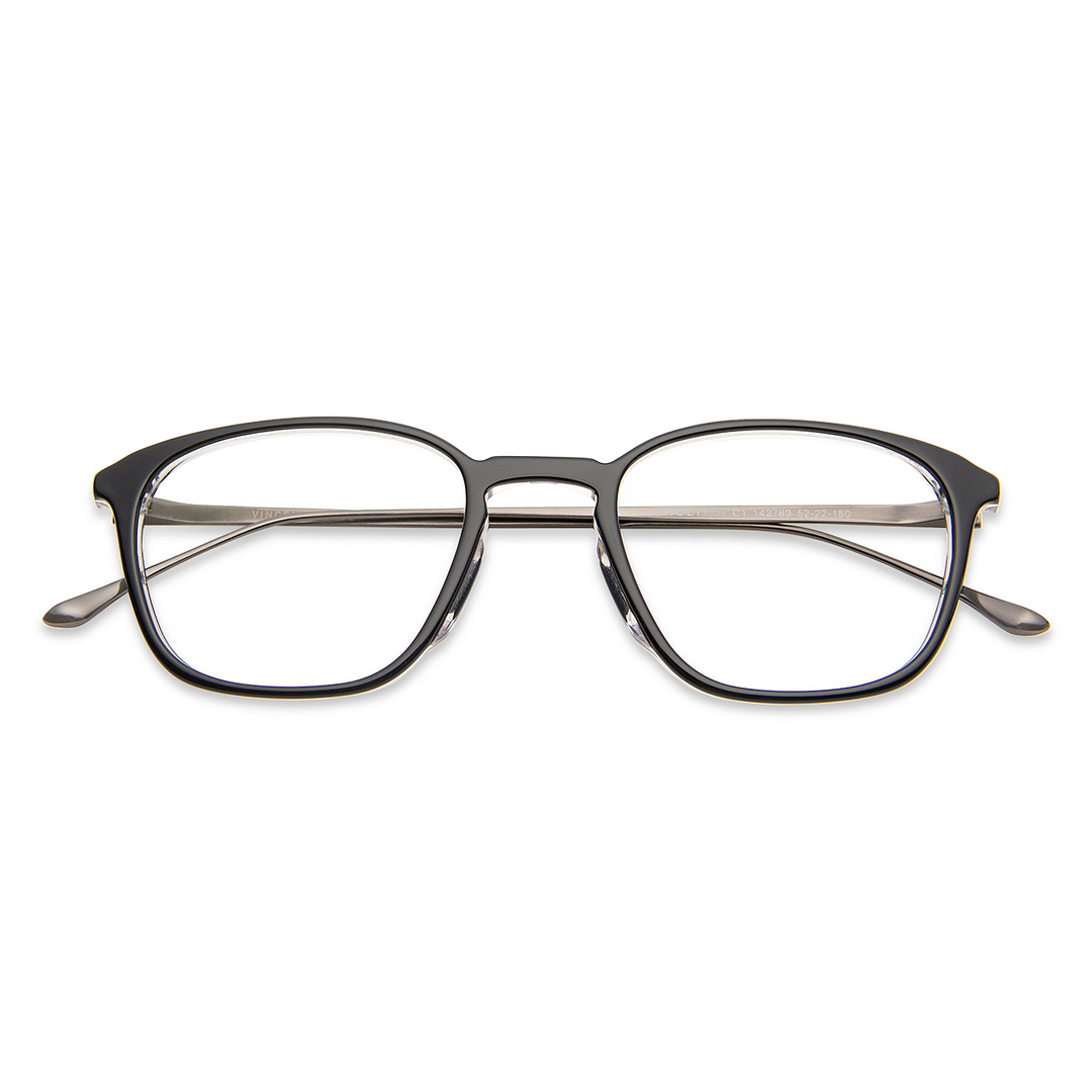 Vincent Chase Online Black Transparent Full Rim Square left side