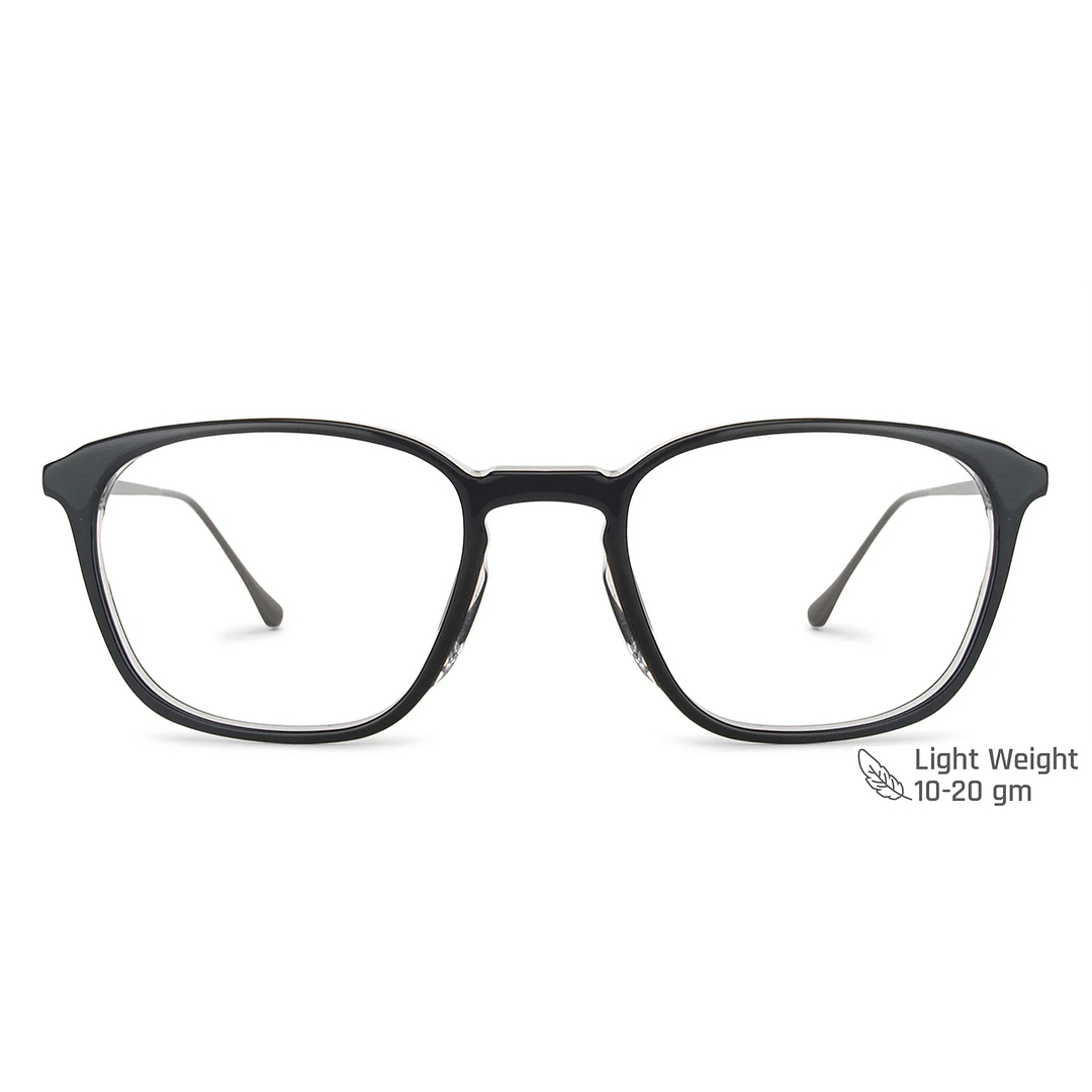 Vincent Chase Online Black Transparent Full Rim Square right side