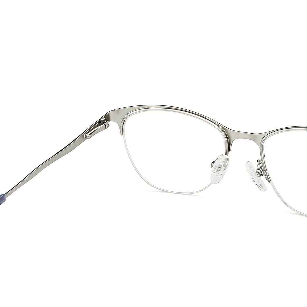 Vincent Chase Online Black Half Rim Cat Eye right side