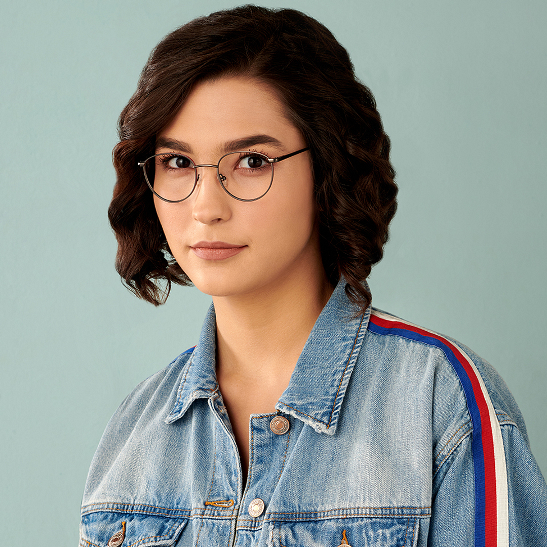 Vincent Chase Online Mid Gunmetal Full Rim Round left side