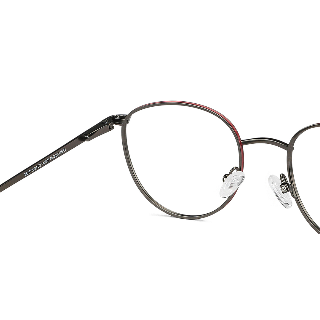 Vincent Chase Online Mid Gunmetal Full Rim Round right side