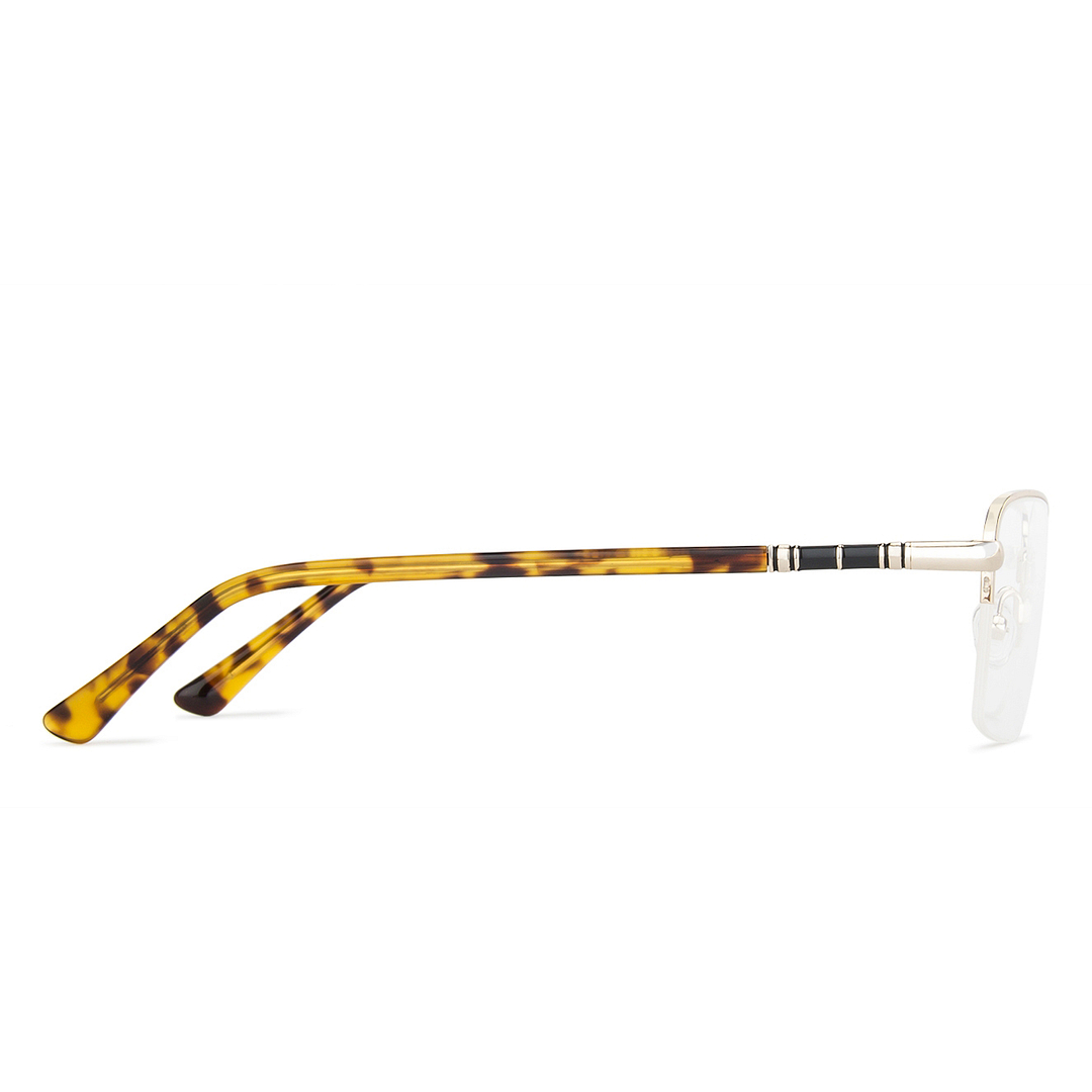 Vincent Chase Online Gold Half Rim Rectangle left side