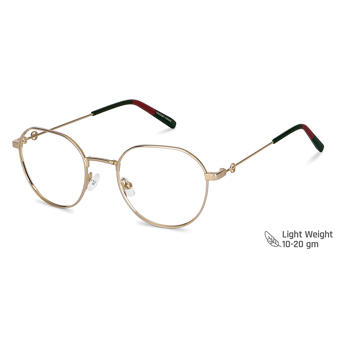 Vincent Chase Online Gold Full Rim Geometric right side