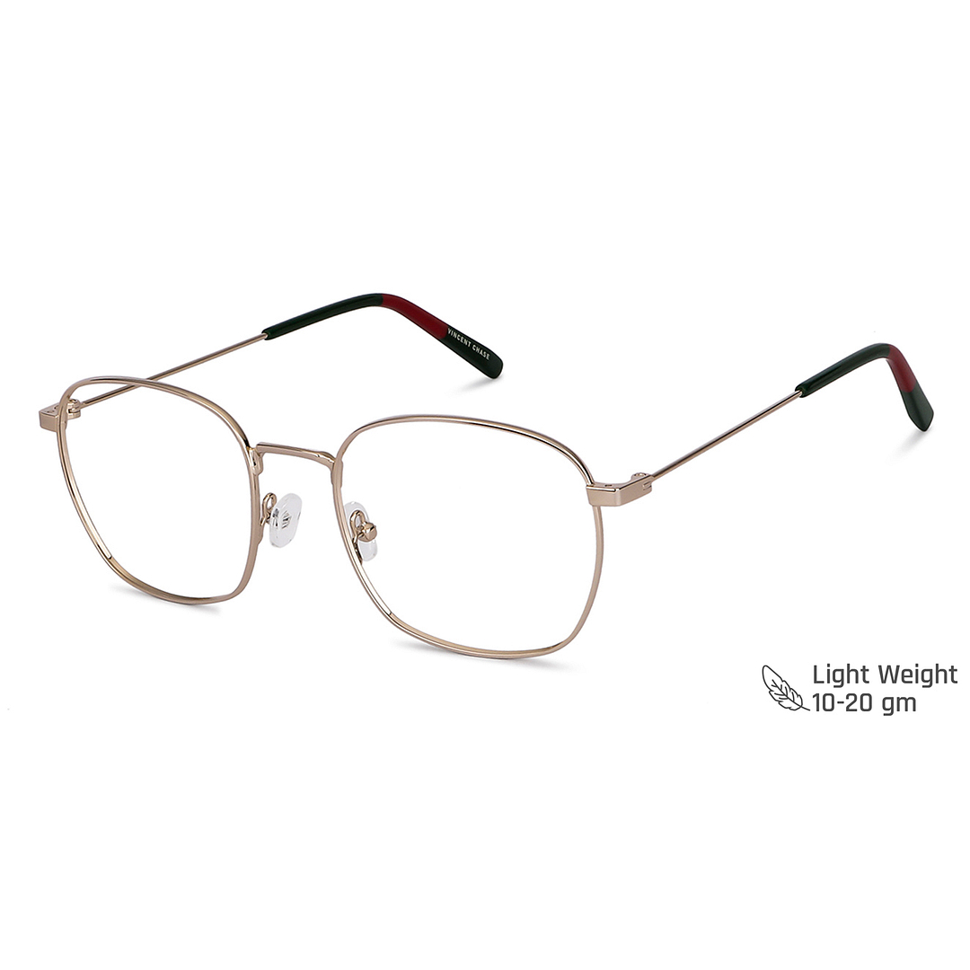Vincent Chase Online Gold Full Rim Square right side