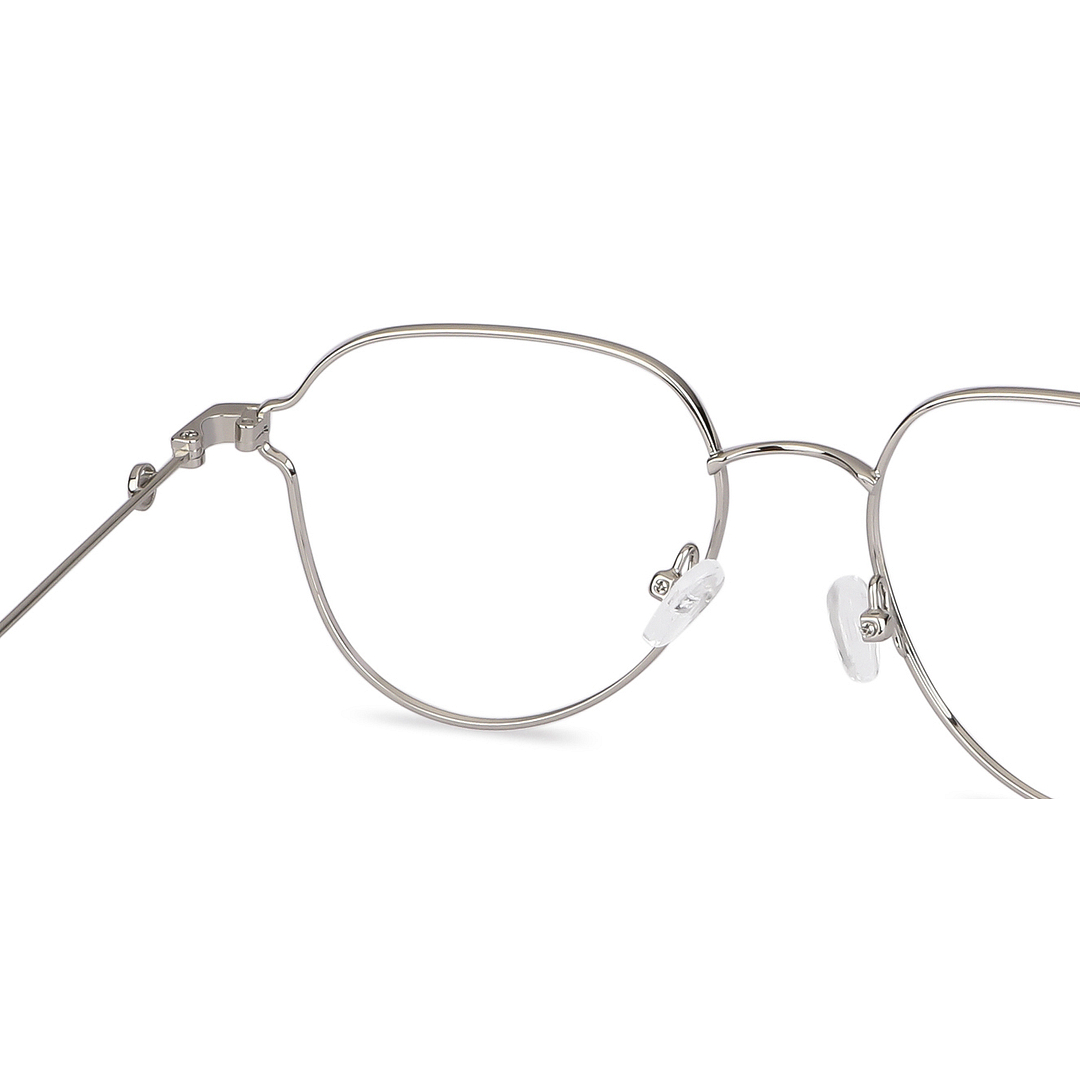 Vincent Chase Online Silver Full Rim Geometric right side