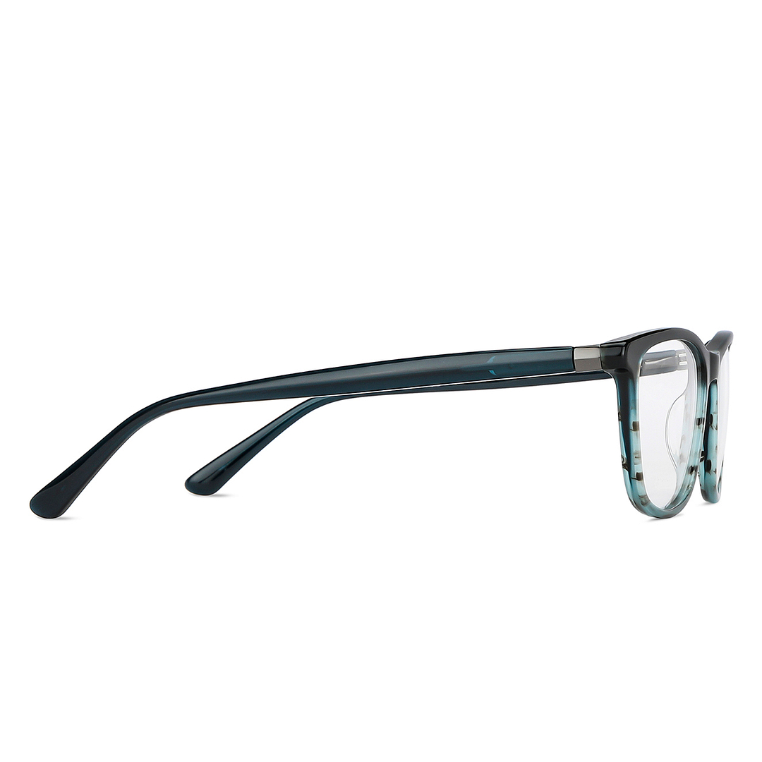Vincent Chase Sky Blue Full Rim Rectangle left side