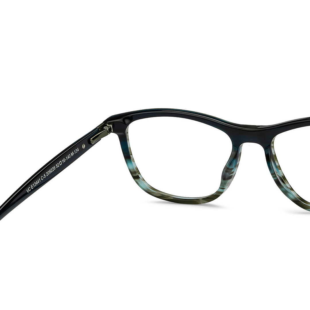 Vincent Chase Black Full Rim Rectangle right side