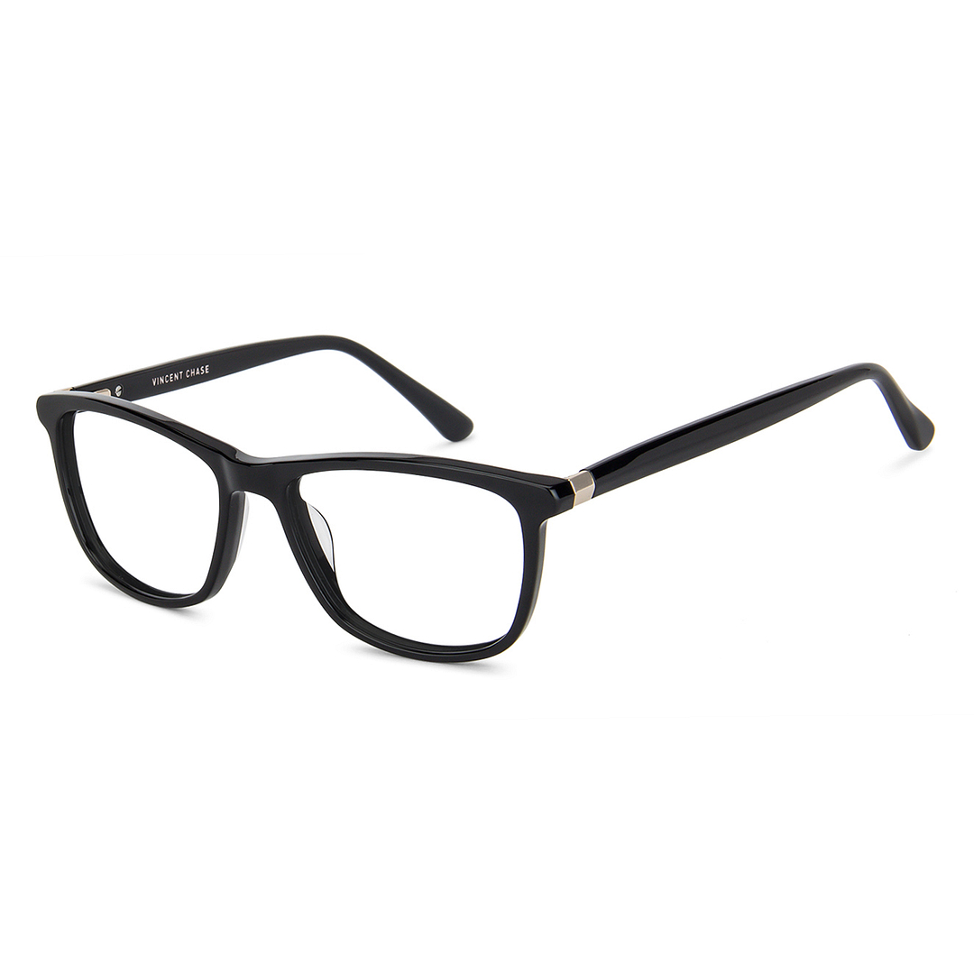 Vincent Chase Black Full Rim Rectangle right side