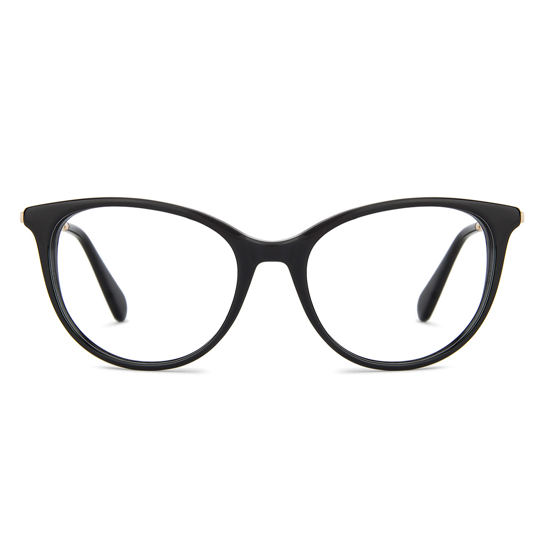 Vincent Chase Online Black Full Rim Cat Eye left side