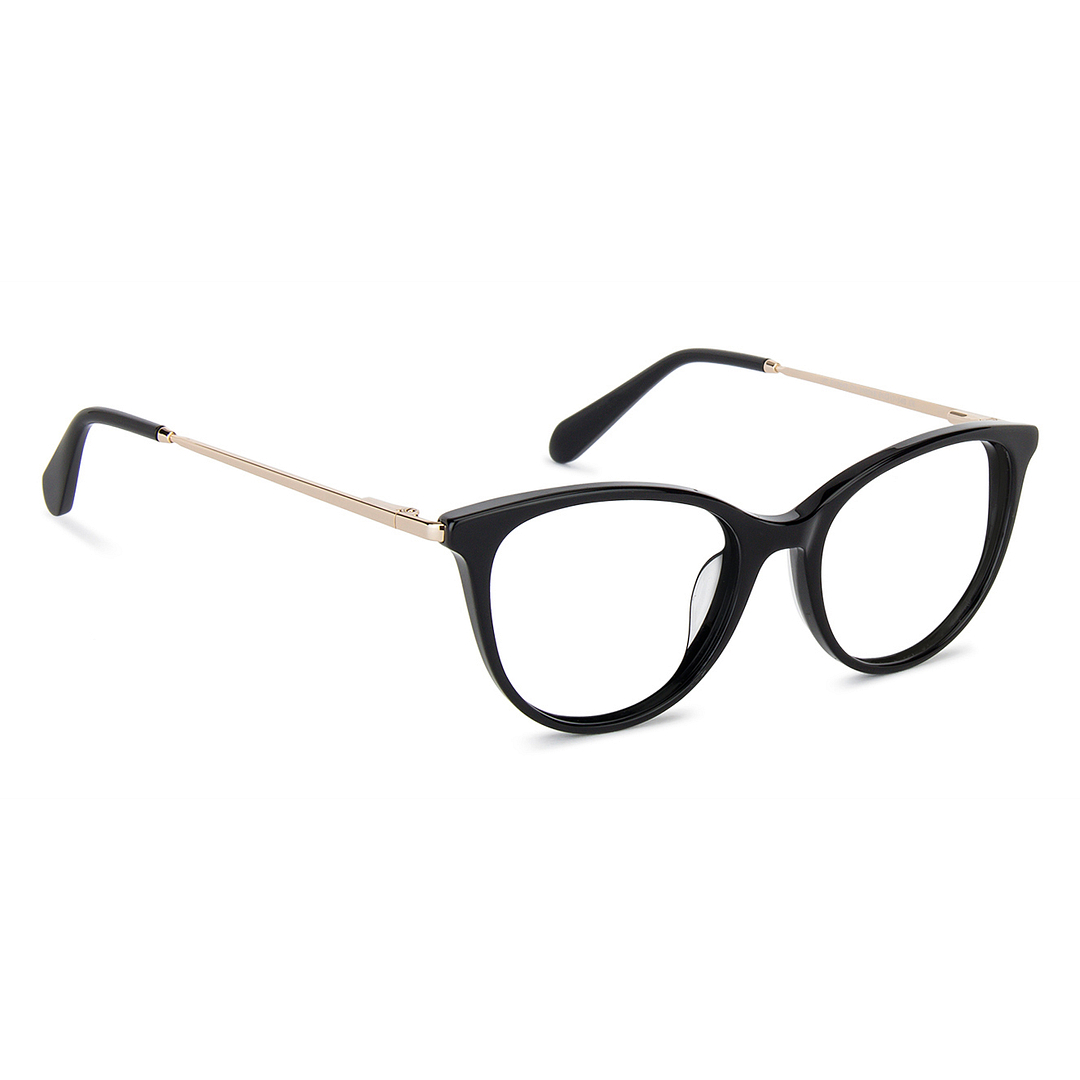 Vincent Chase Online Black Full Rim Cat Eye left side