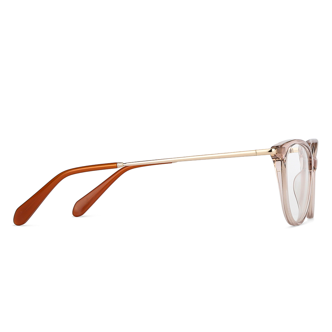 Vincent Chase Online Pink Transparent Full Rim Cat Eye left side