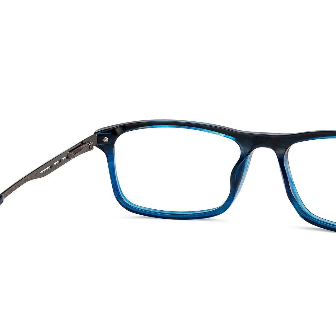 Vincent Chase Online Sky Blue Full Rim Rectangle right side