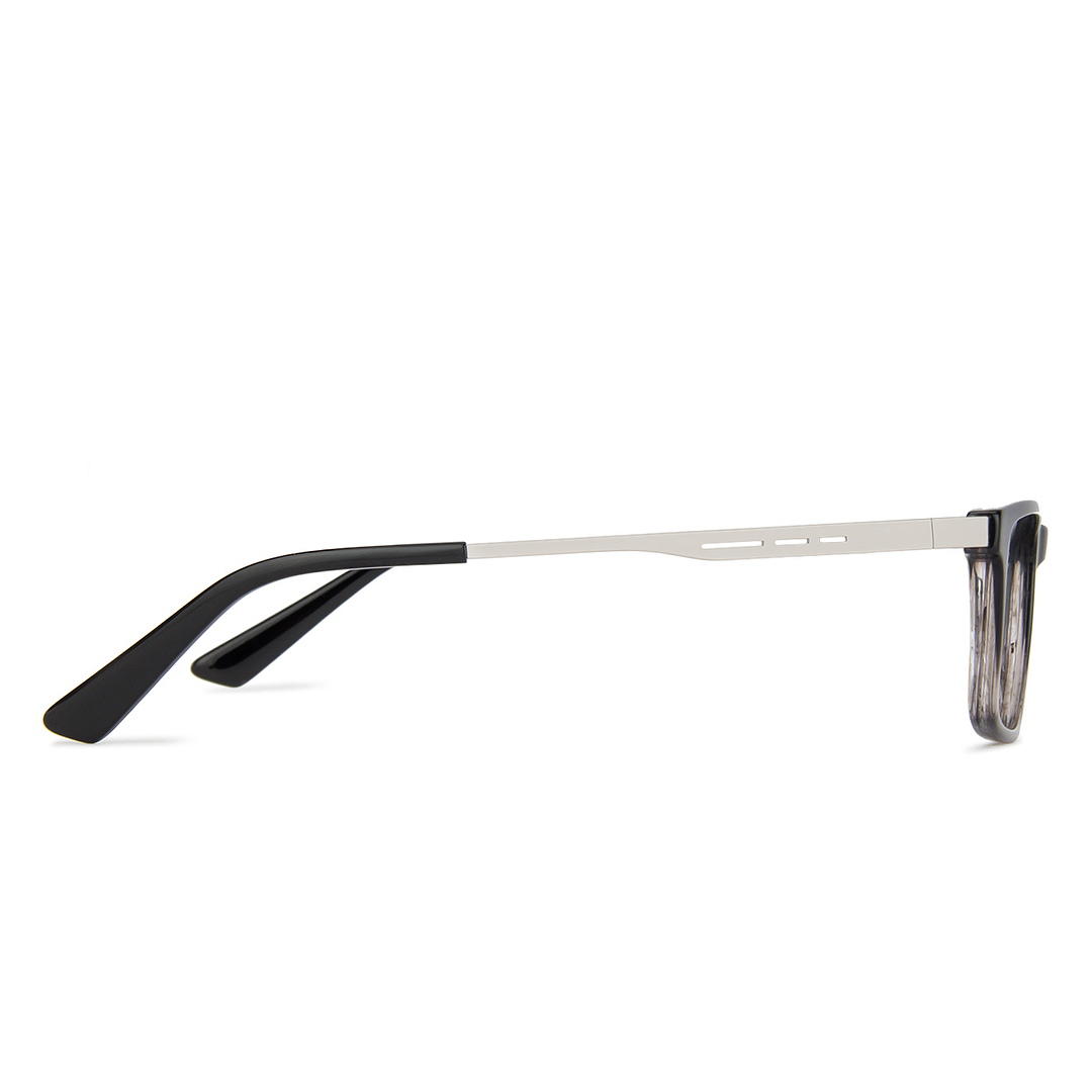 Vincent Chase Online Gray Transparent Full Rim Rectangle left side