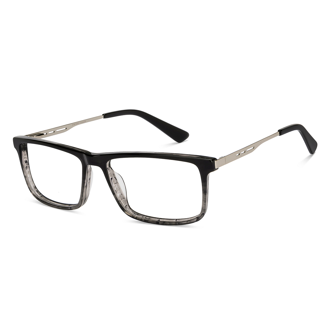 فينسنت تشيس أونلاين أسود شفاف حافة كاملة المستطيل left side