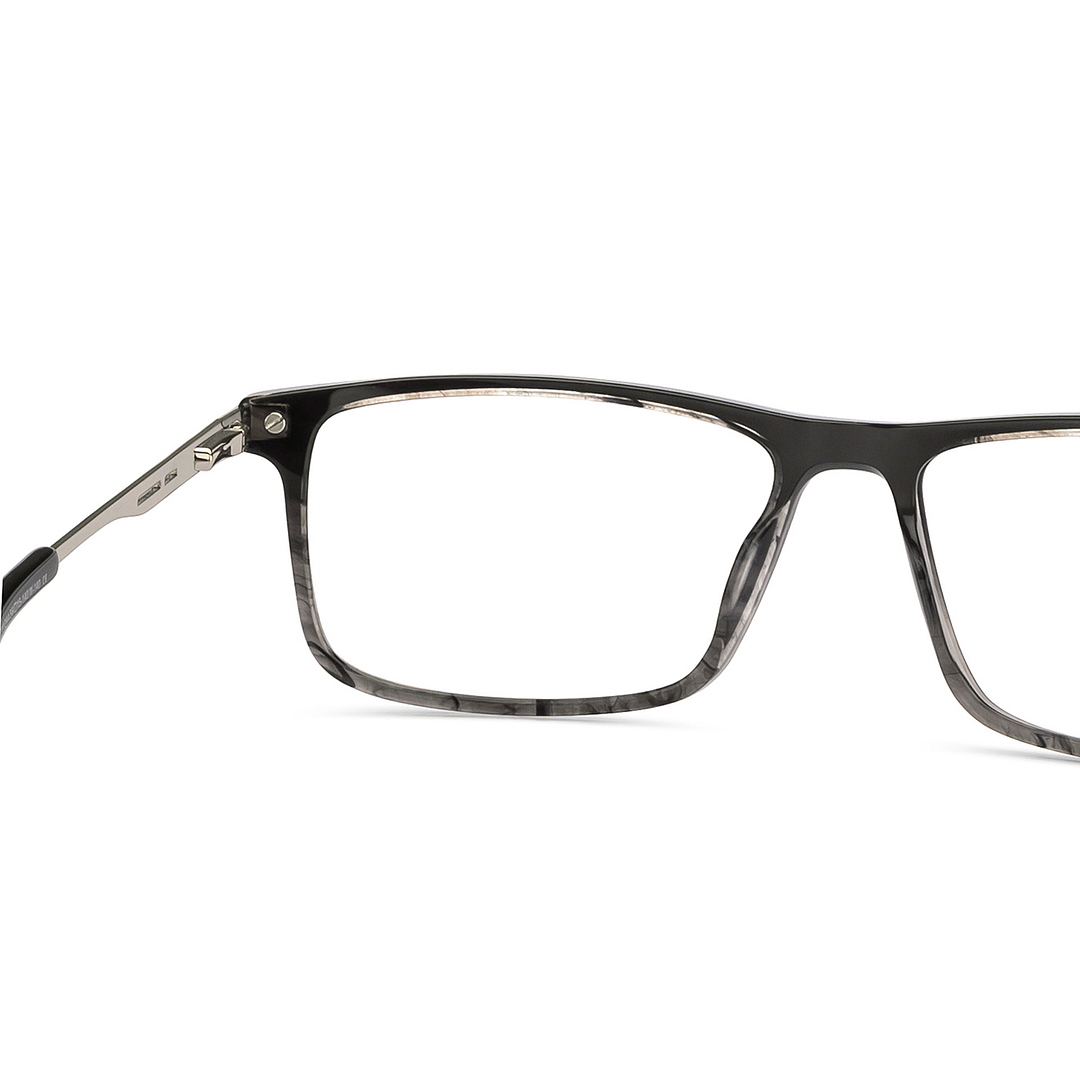 فينسنت تشيس أونلاين أسود شفاف حافة كاملة المستطيل right side