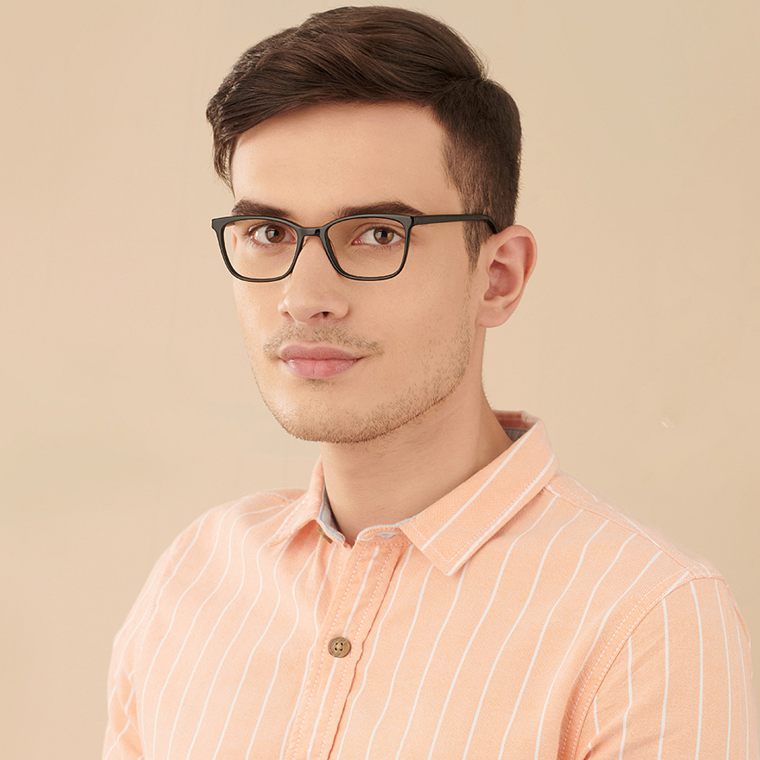 Vincent Chase Online Black Full Rim Rectangle right side