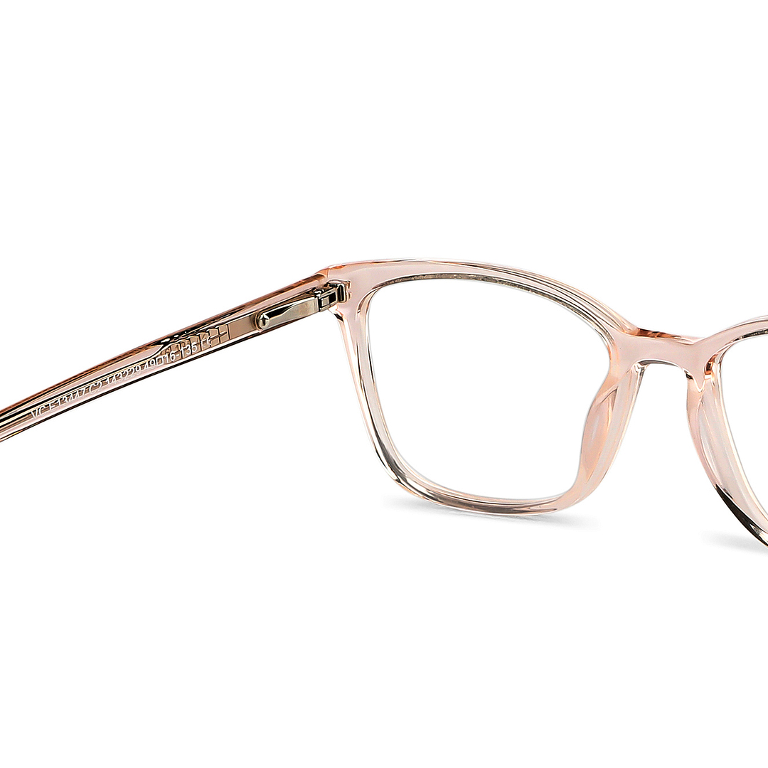 Vincent Chase Online Brown Transparent Full Rim Rectangle right side