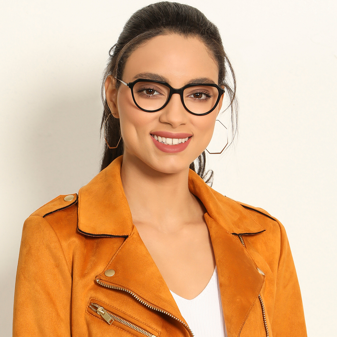 Vincent Chase Online Black Full Rim Geometric right side