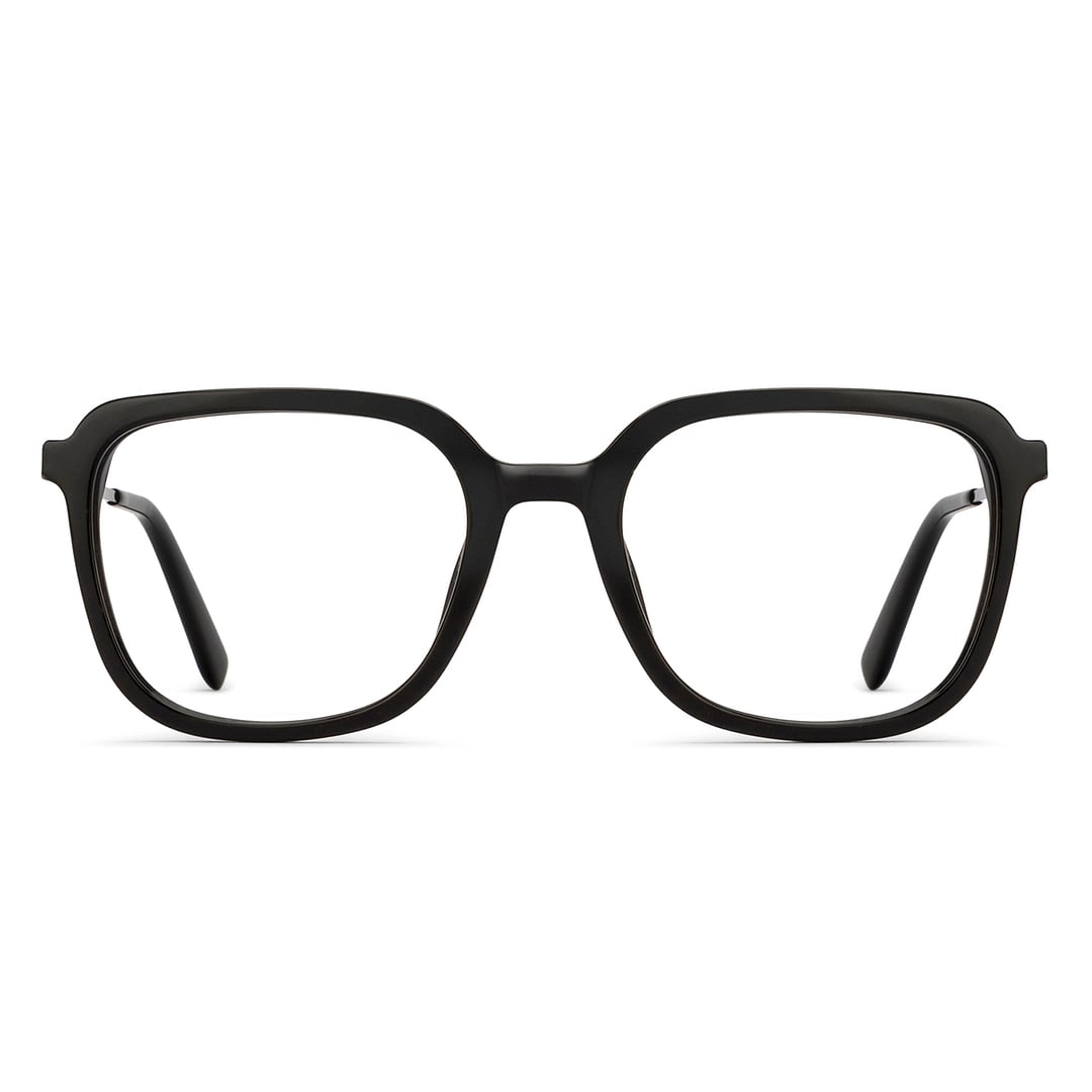 Vincent Chase Black Full Rim Square right side