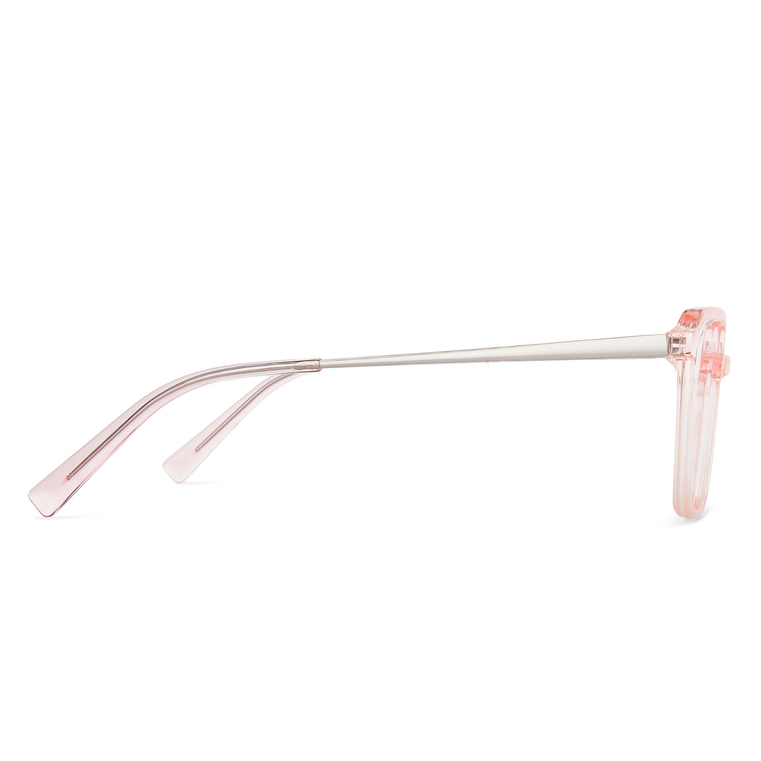 Vincent Chase Online Pink Transparent Full Rim Square left side