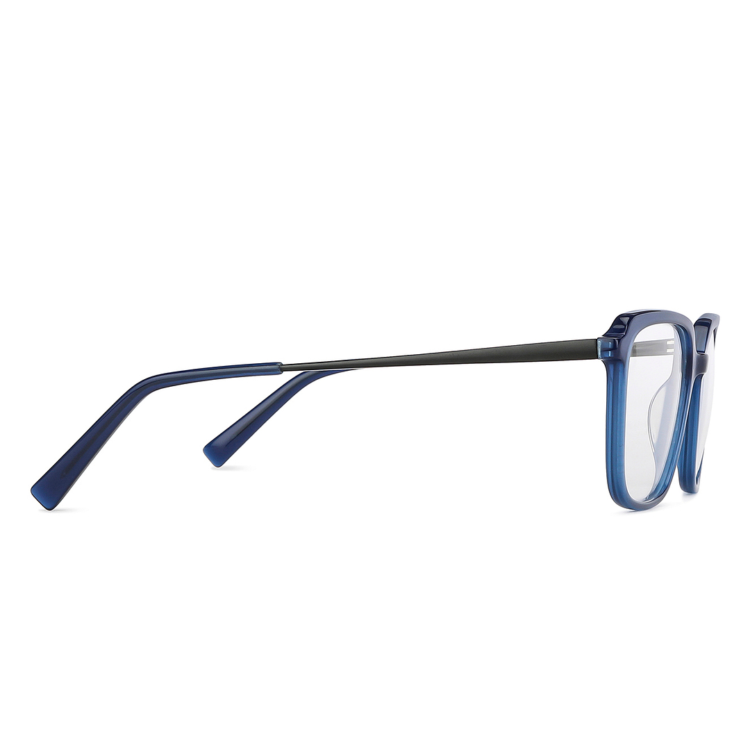 Vincent Chase Online Sky Blue Full Rim Geometric left side