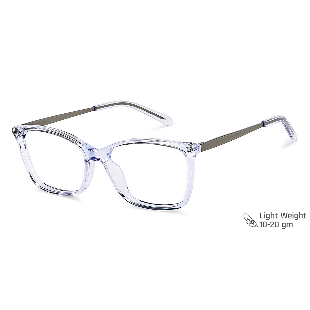 Vincent Chase Online Purple Transparent Full Rim Cat Eye right side