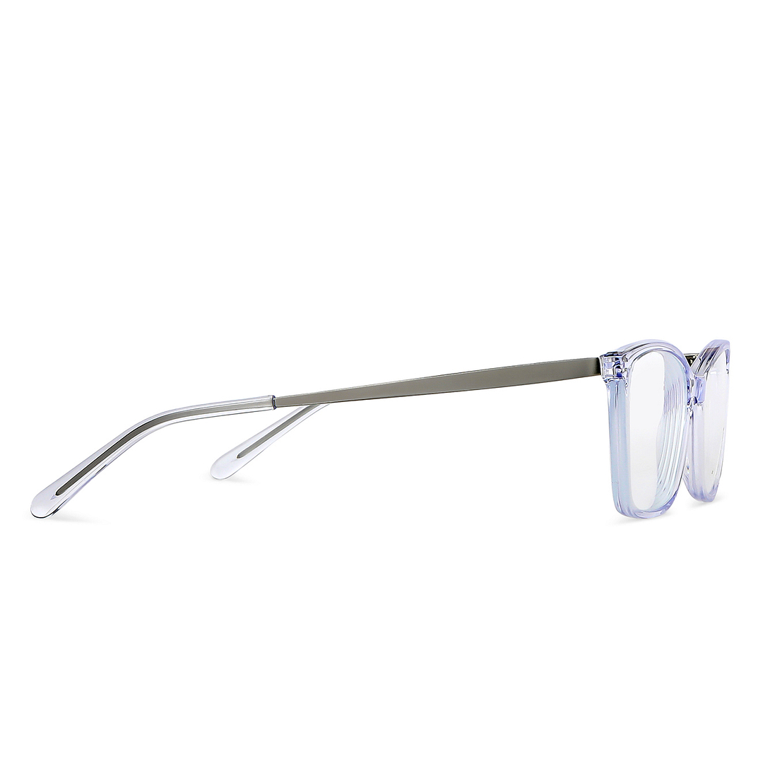 Vincent Chase Online Purple Transparent Full Rim Cat Eye left side