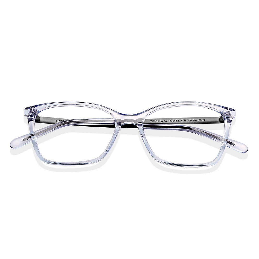 Vincent Chase Online Purple Transparent Full Rim Cat Eye left side